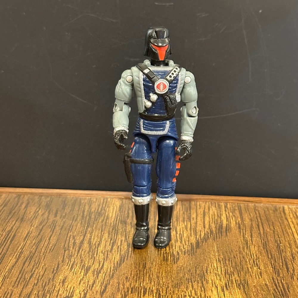 Vintage GI Joe Cobra interrogator Action Figure 1990 3.75 Inch Toy